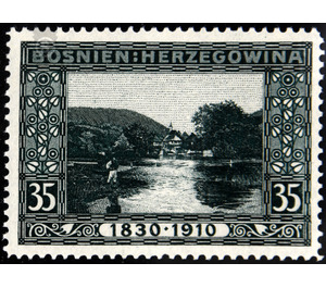 Freimarke  - Austria / k.u.k. monarchy / Bosnia Herzegovina 1910 - 35 Heller