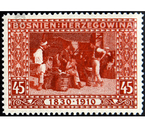 Freimarke  - Austria / k.u.k. monarchy / Bosnia Herzegovina 1910 - 45 Heller
