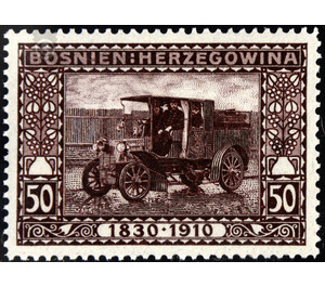 Freimarke  - Austria / k.u.k. monarchy / Bosnia Herzegovina 1910 - 50 Heller