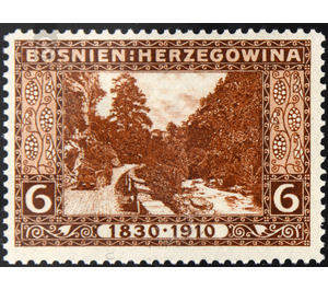 Freimarke  - Austria / k.u.k. monarchy / Bosnia Herzegovina 1910 - 6 Heller