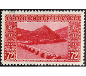 Freimarke  - Austria / k.u.k. monarchy / Bosnia Herzegovina 1912 - 72 Heller