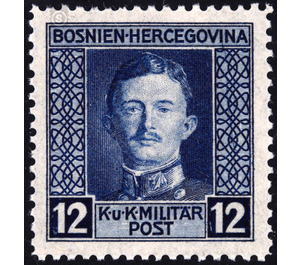 Freimarke  - Austria / k.u.k. monarchy / Bosnia Herzegovina 1917 - 12 Heller