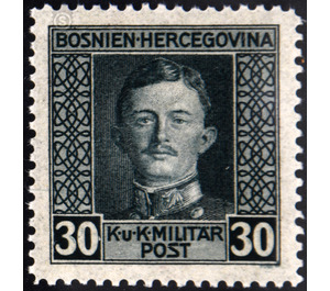 Freimarke  - Austria / k.u.k. monarchy / Bosnia Herzegovina 1917 - 30 Heller
