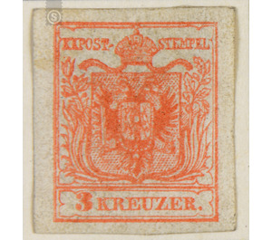 Freimarke  - Austria / k.u.k. monarchy / Empire Austria 1850 - 3 Kreuzer