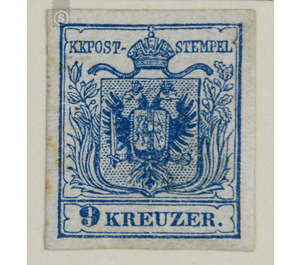 Freimarke  - Austria / k.u.k. monarchy / Empire Austria 1850 - 9 Kreuzer