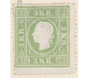 Freimarke  - Austria / k.u.k. monarchy / Empire Austria 1858 - 3 Kreuzer