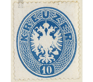 Freimarke  - Austria / k.u.k. monarchy / Empire Austria 1863 - 10 Kreuzer