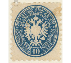 Freimarke  - Austria / k.u.k. monarchy / Empire Austria 1863 - 10 Kreuzer