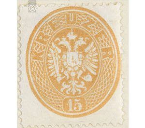 Freimarke  - Austria / k.u.k. monarchy / Empire Austria 1863 - 15 Kreuzer