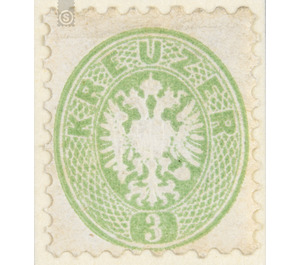 Freimarke  - Austria / k.u.k. monarchy / Empire Austria 1863 - 3 Kreuzer