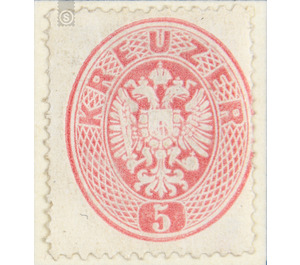 Freimarke  - Austria / k.u.k. monarchy / Empire Austria 1863 - 5 Kreuzer