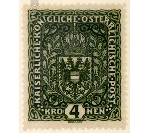 Freimarke  - Austria / k.u.k. monarchy / Empire Austria 1916 - 4 Krone