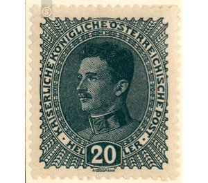 Freimarke  - Austria / k.u.k. monarchy / Empire Austria 1917 - 20 Heller