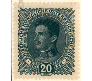 Freimarke  - Austria / k.u.k. monarchy / Empire Austria 1917 - 20 Heller