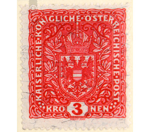 Freimarke  - Austria / k.u.k. monarchy / Empire Austria 1917 - 3 Krone