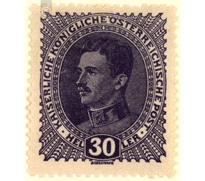 Freimarke  - Austria / k.u.k. monarchy / Empire Austria 1917 - 30 Heller