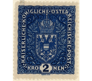 Freimarke  - Austria / k.u.k. monarchy / Empire Austria 1918 - 2 Krone