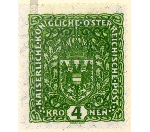 Freimarke  - Austria / k.u.k. monarchy / Empire Austria 1918 - 4 Krone