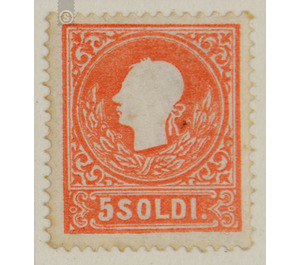 Freimarke  - Austria / k.u.k. monarchy / Lombardy & Veneto 1858 - 5 Soldi
