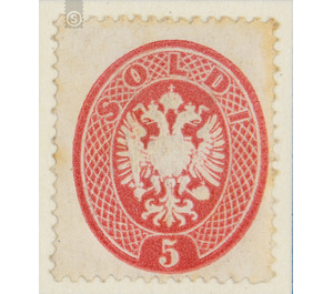Freimarke  - Austria / k.u.k. monarchy / Lombardy & Veneto 1863 - 5 Soldi