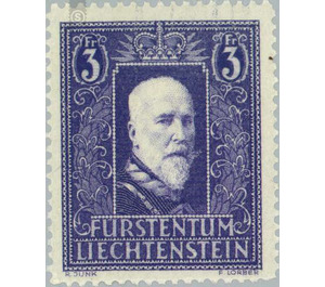 Freimarke  - Liechtenstein 1933 - 300 Rappen