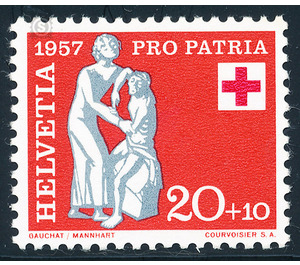 Freimarke  - Switzerland 1957 - 20 Rappen