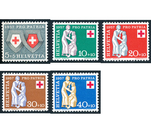 Freimarke  - Switzerland 1957 Set