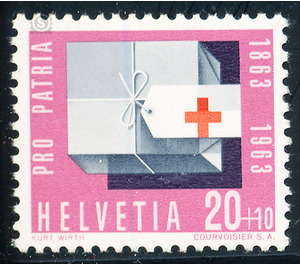 Freimarke  - Switzerland 1963 - 20 Rappen