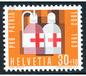 Freimarke  - Switzerland 1963 - 30 Rappen