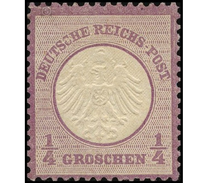 Freimarkenserie  - Germany / Deutsches Reich 1872 - 0.25 Groschen