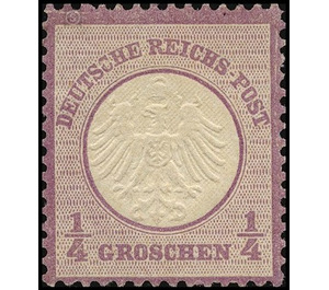Freimarkenserie  - Germany / Deutsches Reich 1872 - 0.25 Groschen