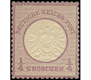 Freimarkenserie  - Germany / Deutsches Reich 1872 - 0.25 Groschen