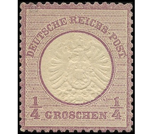 Freimarkenserie  - Germany / Deutsches Reich 1872 - 0.25 Groschen