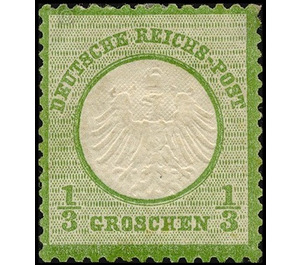 Freimarkenserie  - Germany / Deutsches Reich 1872 - 0.33 Groschen