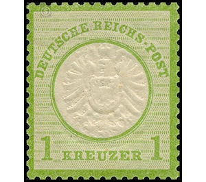 Freimarkenserie  - Germany / Deutsches Reich 1872 - 1 Kreuzer