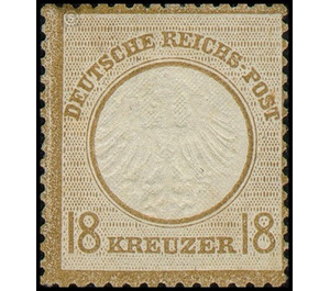 Freimarkenserie  - Germany / Deutsches Reich 1872 - 18 Kreuzer
