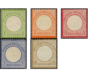 Freimarkenserie  - Germany / Deutsches Reich 1872 Set