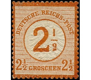 Freimarkenserie  - Germany / Deutsches Reich 1874 - 2.50 Groschen