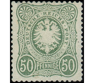Freimarkenserie  - Germany / Deutsches Reich 1877 - 50 Pfennig