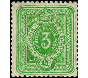 Freimarkenserie  - Germany / Deutsches Reich 1880 - 3 Pfennig