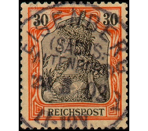 Freimarkenserie  - Germany / Deutsches Reich 1899 - 30 Pfennig