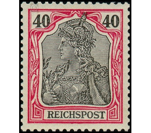 Freimarkenserie  - Germany / Deutsches Reich 1899 - 40 Pfennig