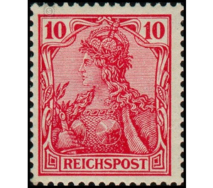 Freimarkenserie  - Germany / Deutsches Reich 1900 - 10 Pfennig