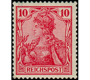 Freimarkenserie  - Germany / Deutsches Reich 1900 - 10 Pfennig