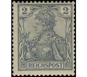 Freimarkenserie  - Germany / Deutsches Reich 1900 - 2 Pfennig