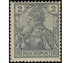 Freimarkenserie  - Germany / Deutsches Reich 1900 - 2 Pfennig