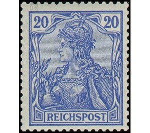 Freimarkenserie  - Germany / Deutsches Reich 1900 - 20 Pfennig