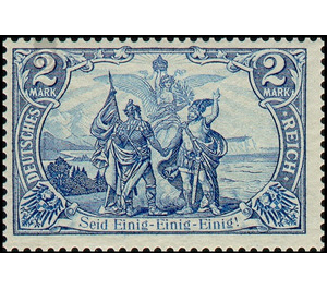 Freimarkenserie  - Germany / Deutsches Reich 1902 - 2 Mark