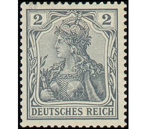 Freimarkenserie  - Germany / Deutsches Reich 1902 - 2 Pfennig