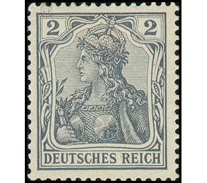 Freimarkenserie  - Germany / Deutsches Reich 1902 - 2 Pfennig